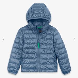 Primary Kids Lightweight Puffer Jacket with Hood